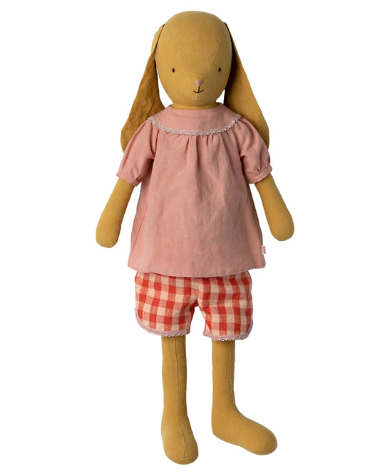 Bunny Size 5 Dusty Yellow Blouse & Shorts