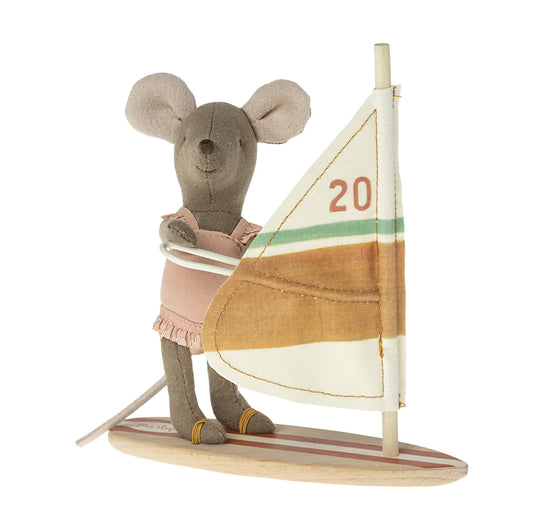 Beach Mouse Surfer Little Sister