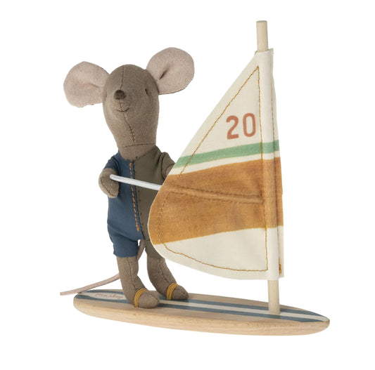 Beach Mouse Surfer Little Brother