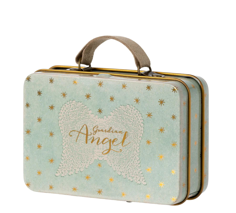 Mouse Angel in Suitcase