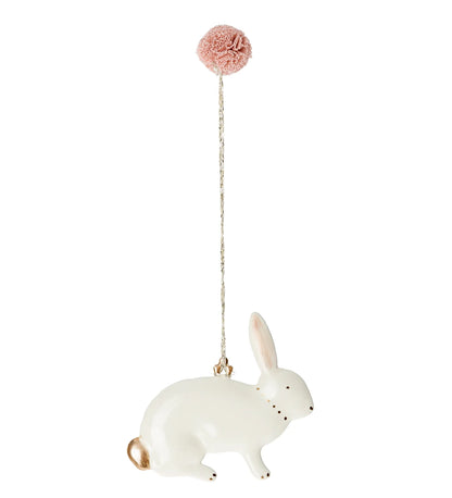 Easter Bunny Metal Ornament