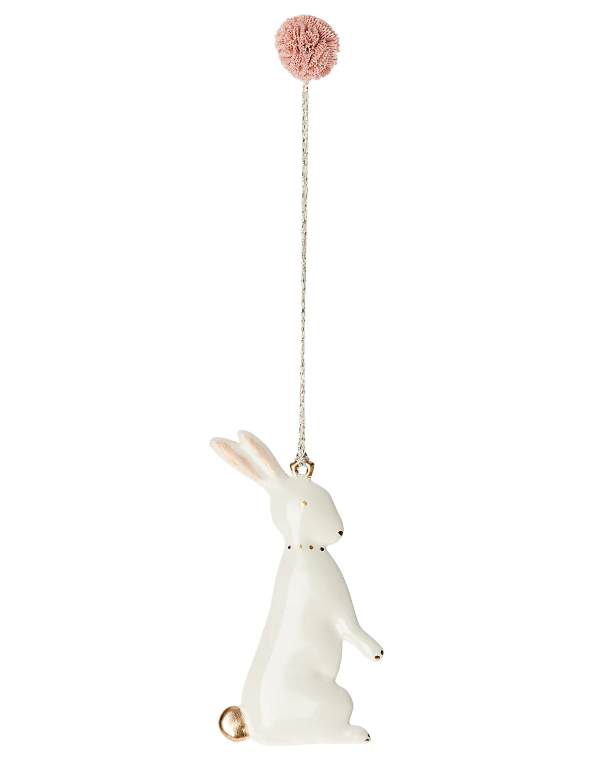 Easter Bunny Metal Ornament