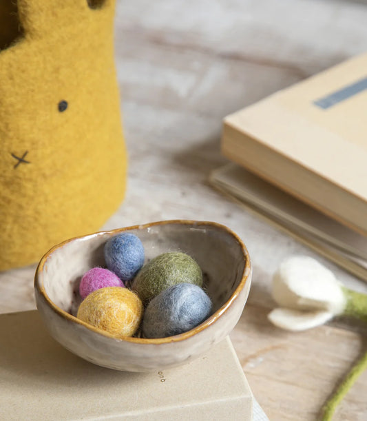 Felt Egg Mini Decoration 8 pk