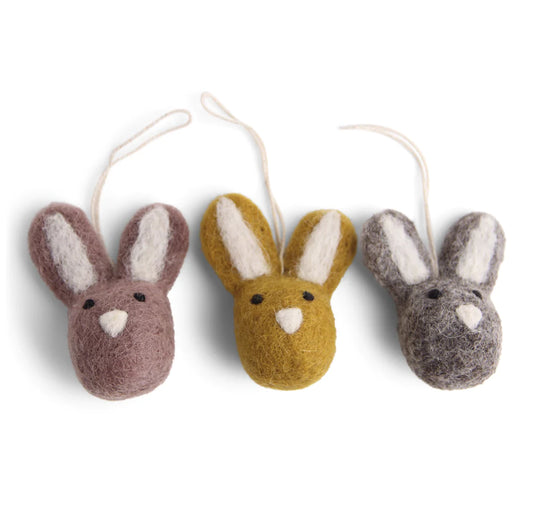 Bunnies Mini 3pk Burnt Colours