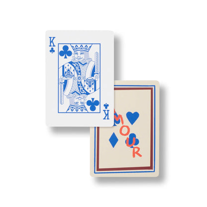 Suits + Stripes Playing Cards