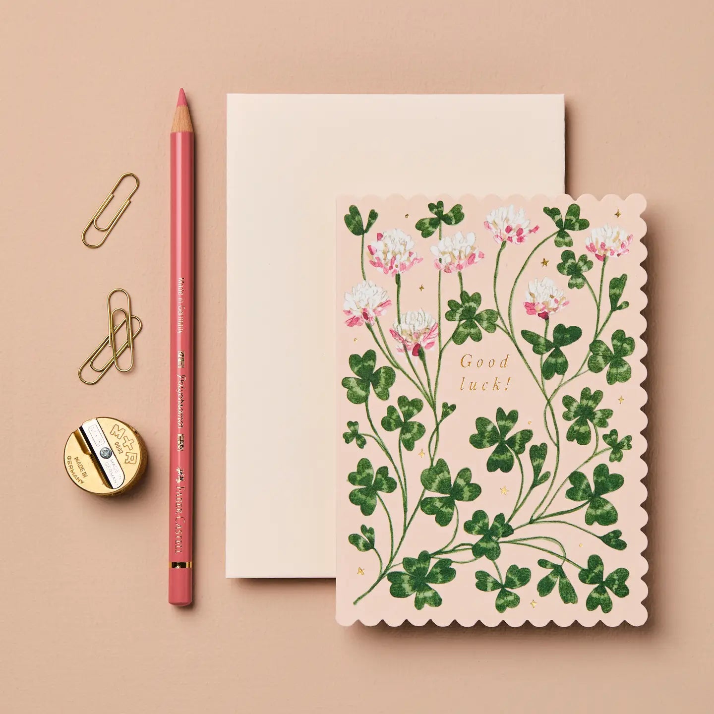 Clover 'Good Luck' Card