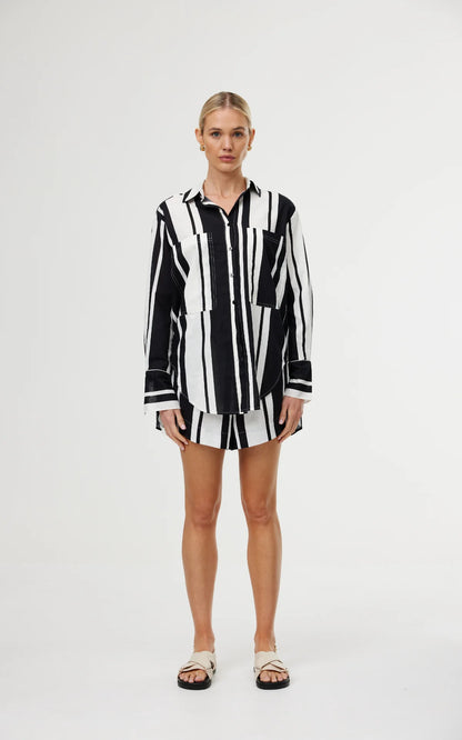 Alma Shirt Classic Chevron