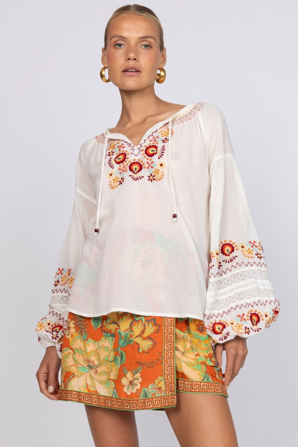 Iris Blouse ~ Sienna