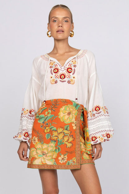Iris Blouse ~ Sienna