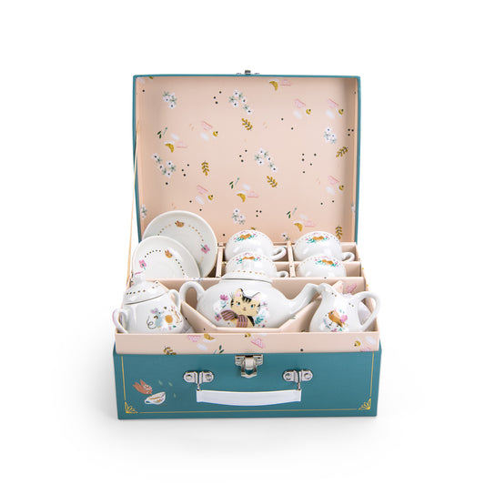 Parisiennes Ceramic Tea Set