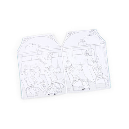 Ecole de Danse Colouring Book with Stickers