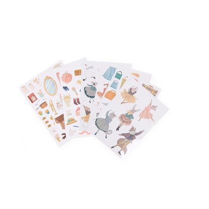 Ecole de Danse Colouring Book with Stickers