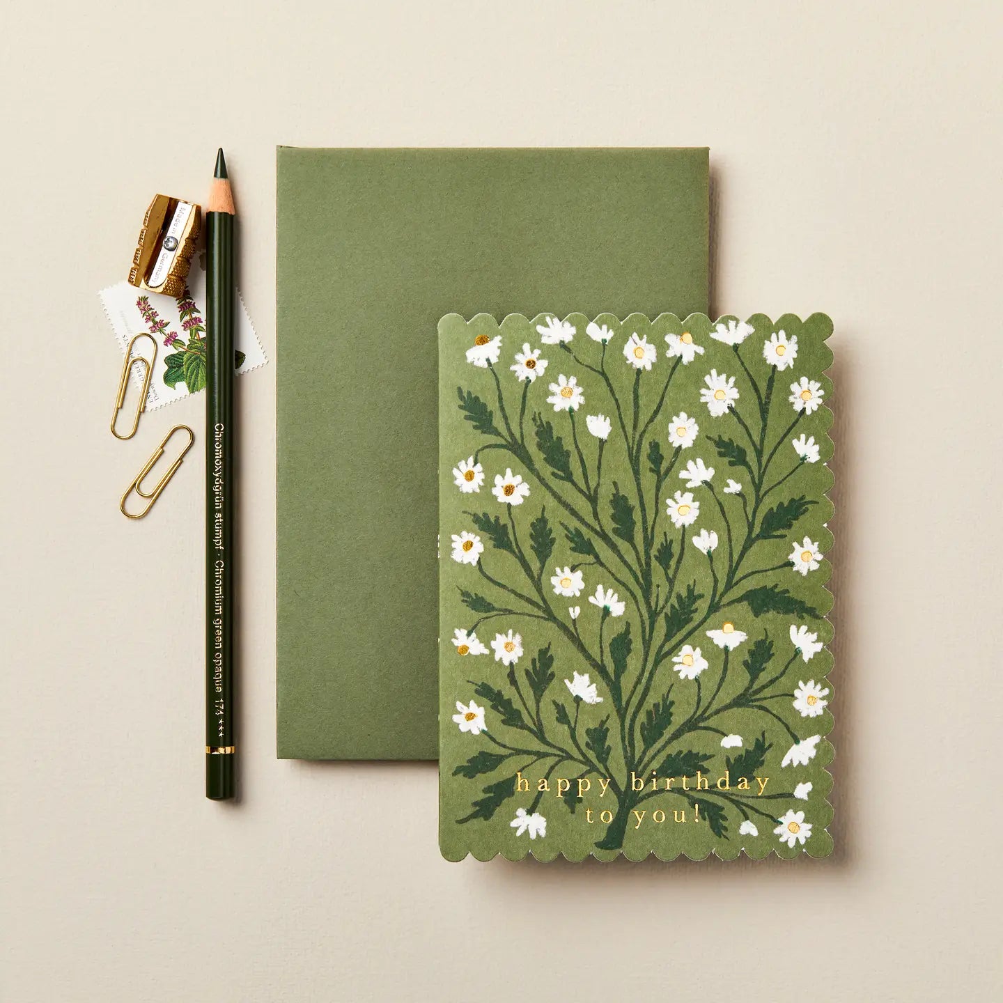 Daisy Happy Birthday Card