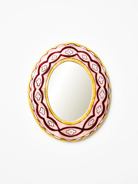 Samira Mirror Pink Waves