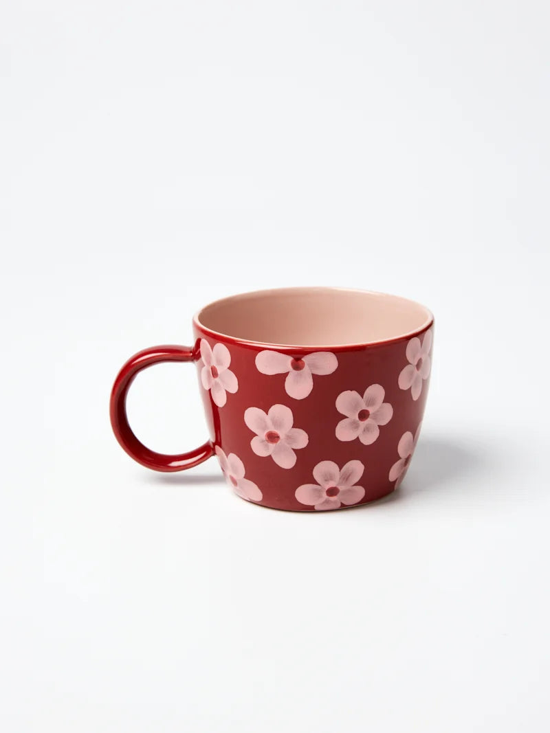 Chino Mug Daisy Wine