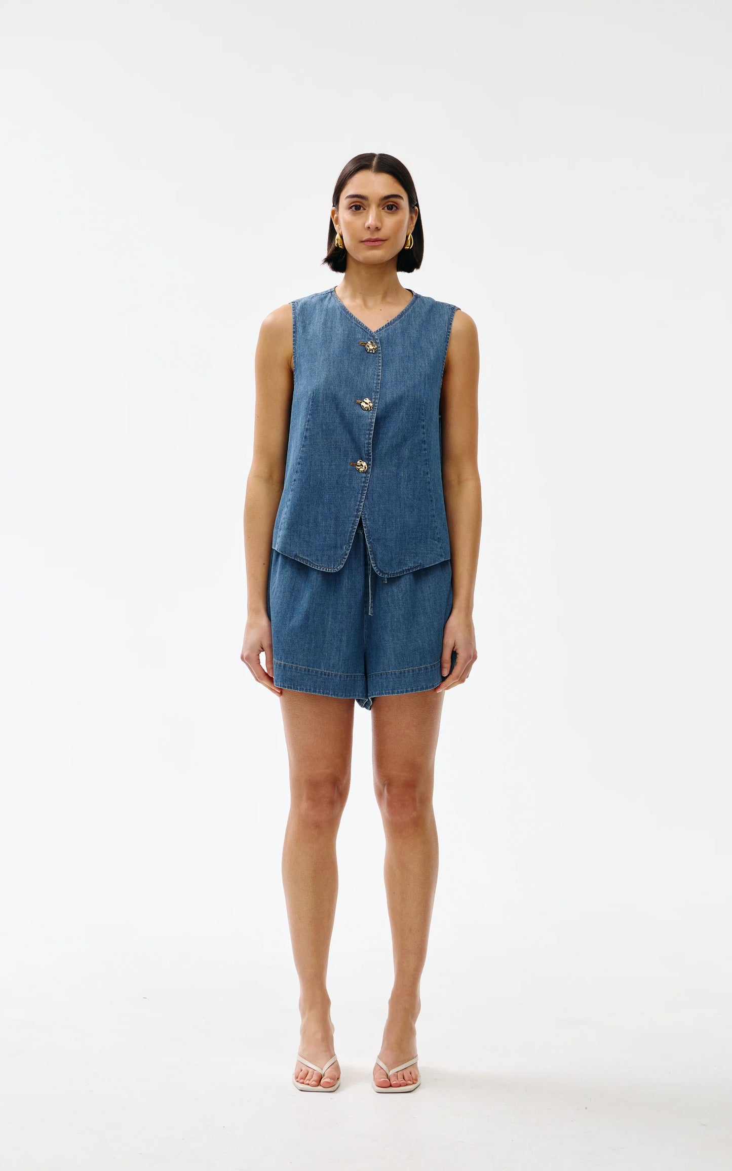 Camille Vest Denim