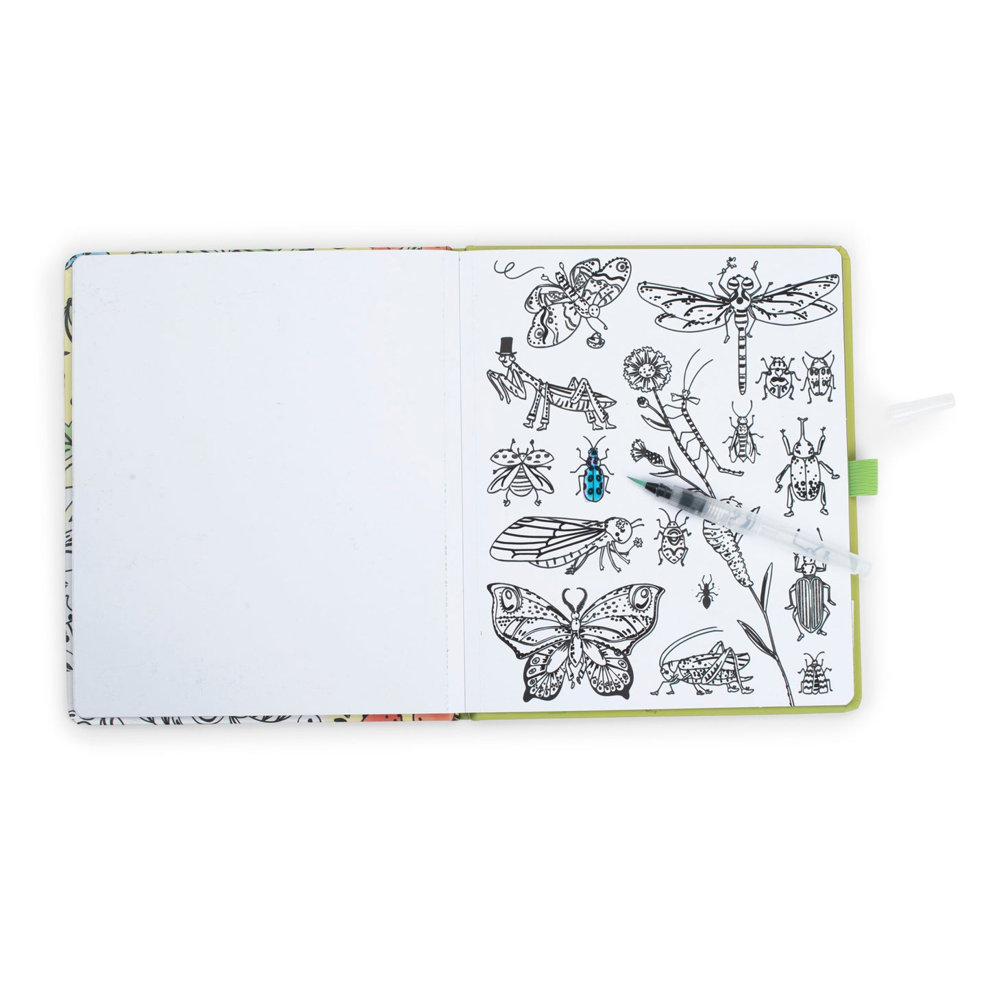Le Jardin Magic Watercolour Colouring Book