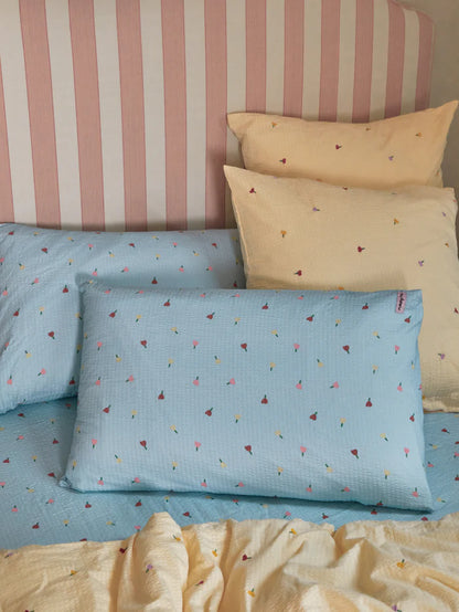 Forget Me Not Standard Pillowcase Set