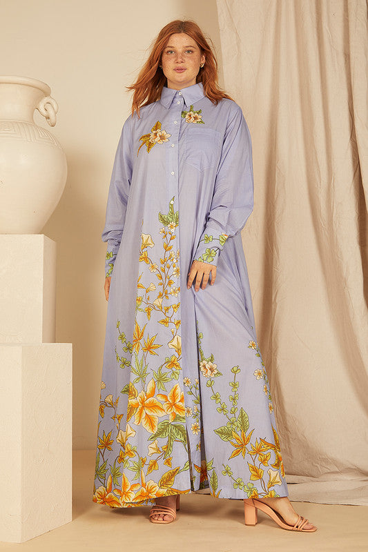 Opera Shirt Dress Zinnia