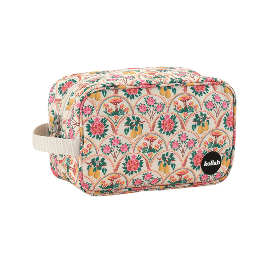 Travel Bag Needlepoint Garden