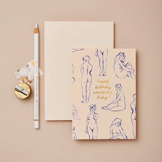 Nudes Happy Birthday Card