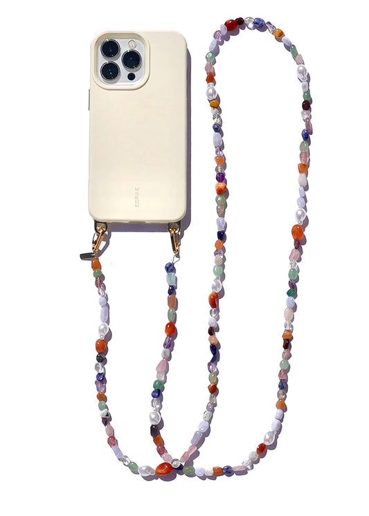 Corazon #4 Beaded Cross Body Phone Strap