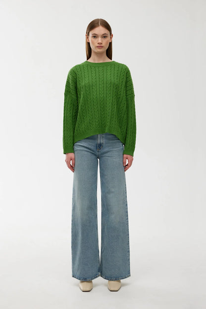 Willa Cable Knit Jungle