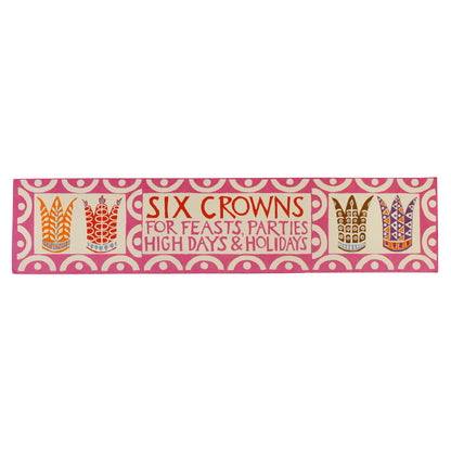 Six Paper Crowns