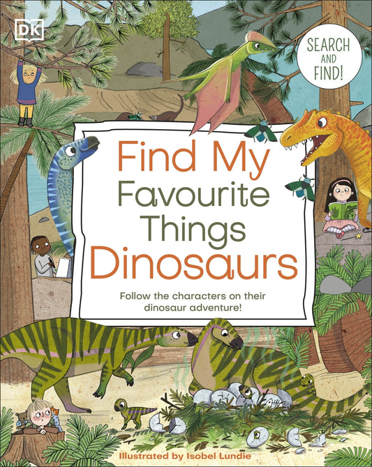 Find My Favourite Things Dinosaurs