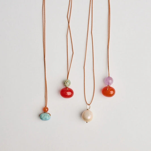 Silk Drops Necklace