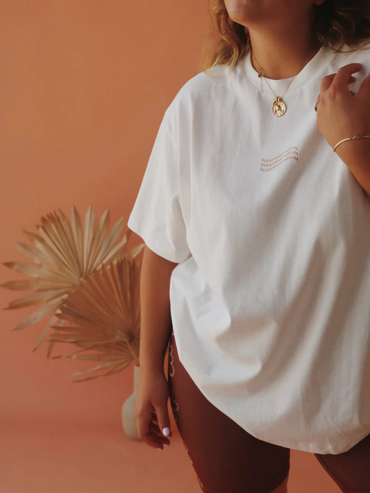 Tee Logo - White