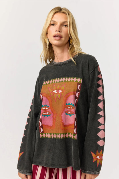 Luna Rose Long Sleeve Tee