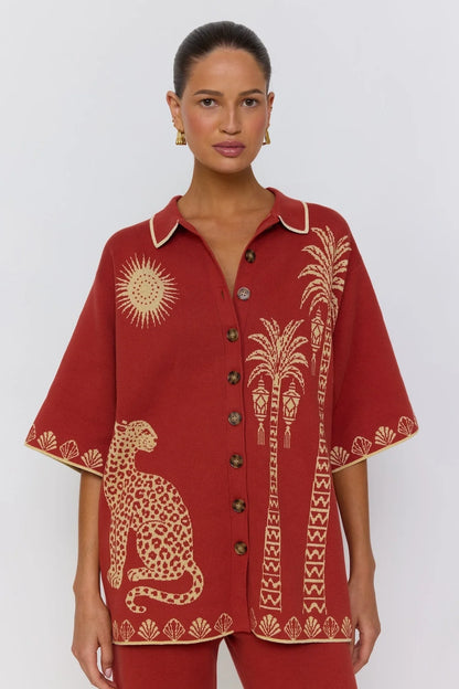 Tropico Shirt - Rust