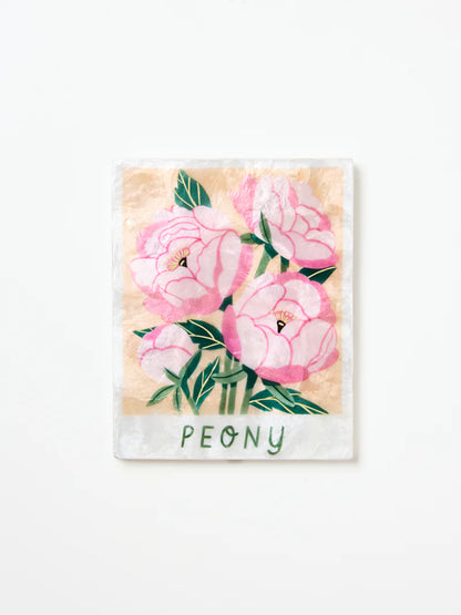 Market Peony Wall Art