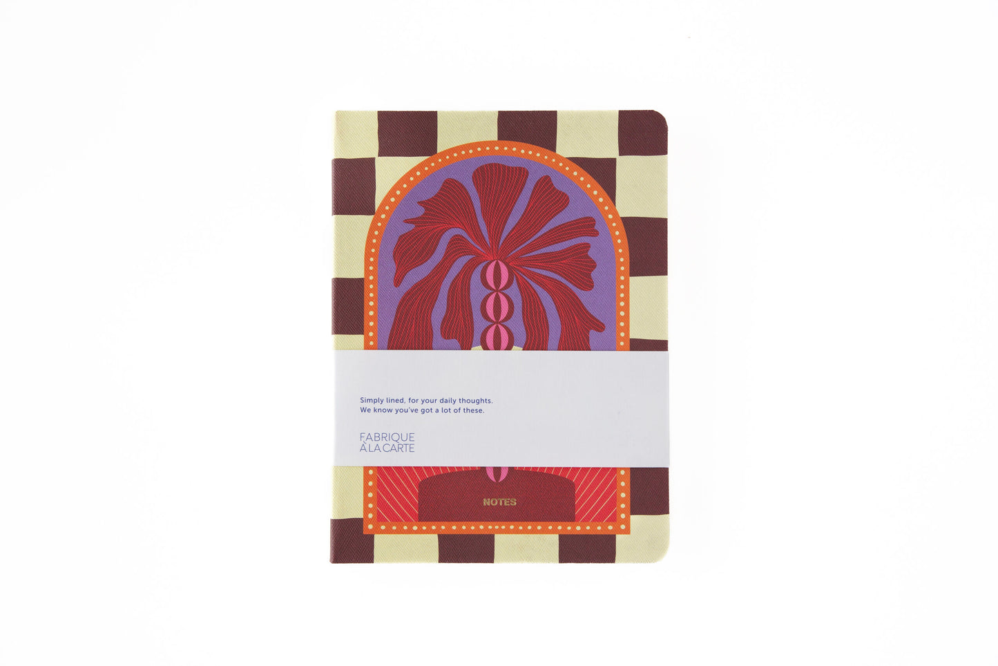 A5 Notebook Checkered Palm