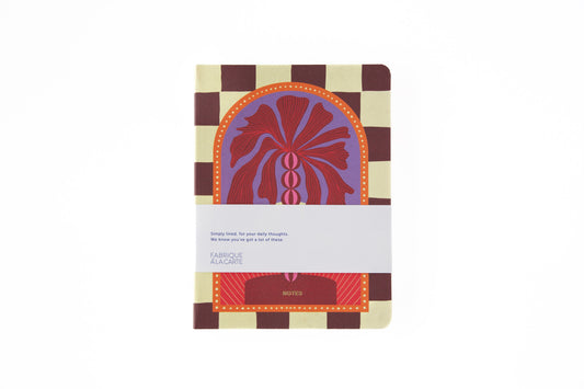 A5 Notebook Checkered Palm