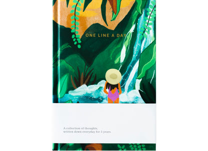 One Line a Day Journal ~ Jungle