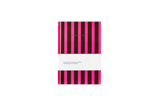 One Line a Day Journal ~ Stripes