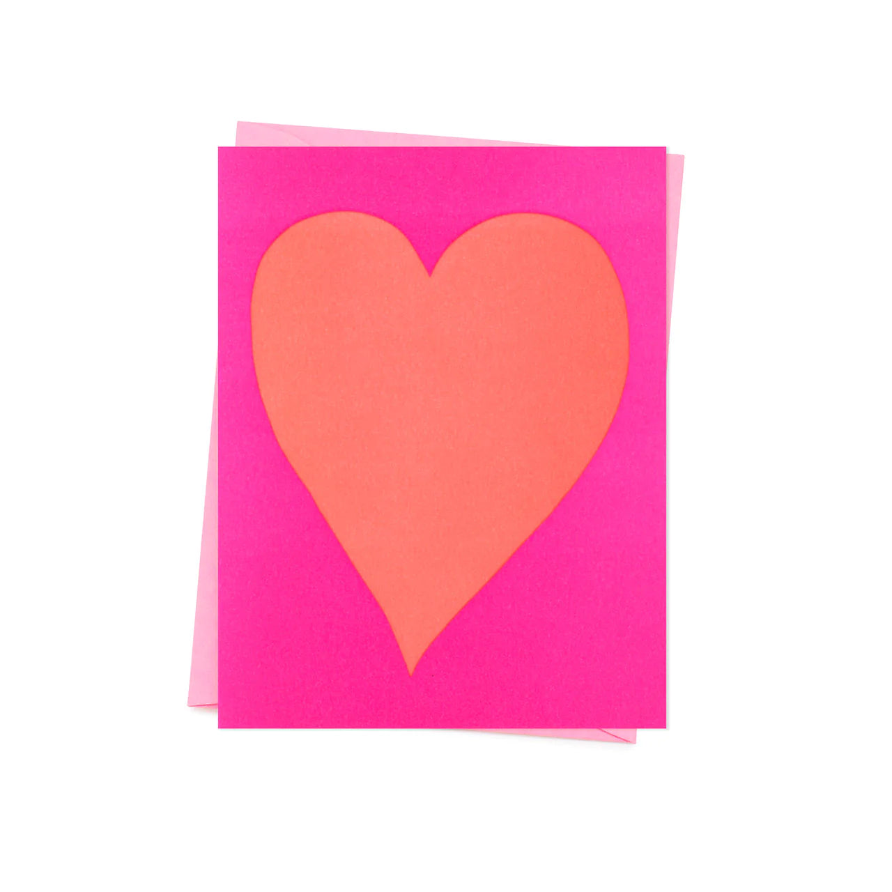 Pink Heart Card – Wander + Laze