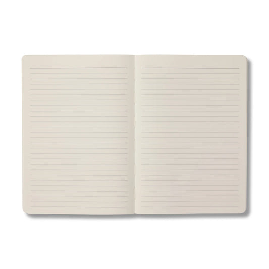 Any Day Notebook A5 Ruled ~ Sand