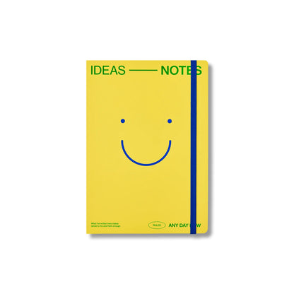 Open Bound Notebook A5 Ruled ~ Butter