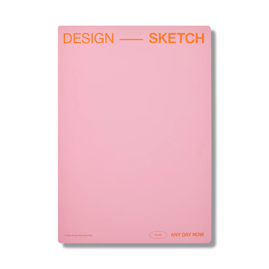 Sketch Notebook A4 Blank ~ Blush