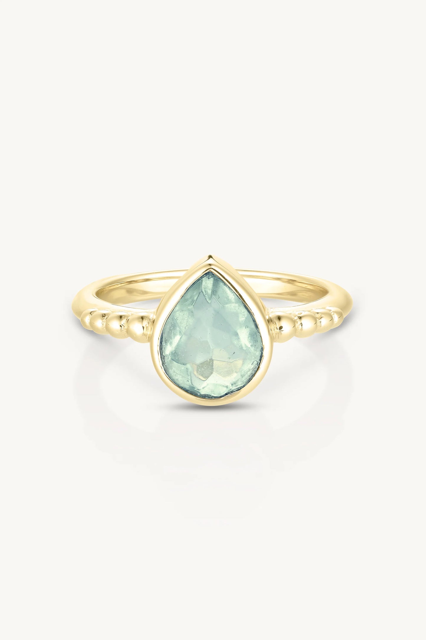 Amie Fluorite Gold Stacker ~ 7/M