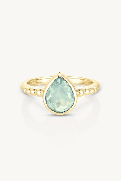 Amie Fluorite Gold Stacker ~ 7/M