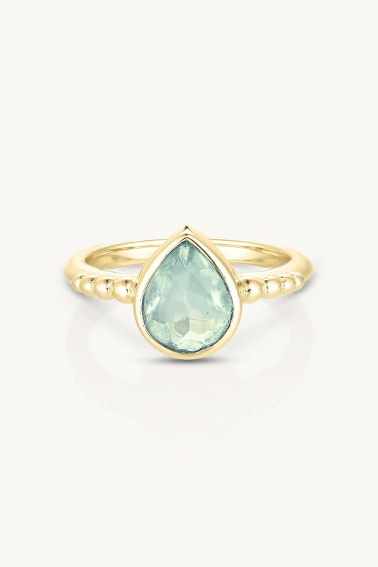 Amie Fluorite Gold Stacker ~ 7/M