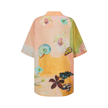 Annie Everingham Over Swim Shirt - Pastel Sea