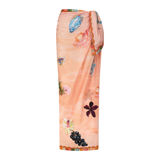 Annie Everingham Sarong - Pastel Sea