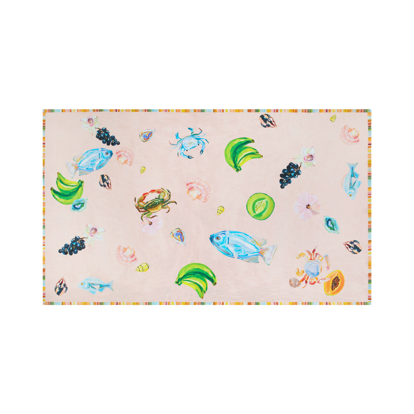 Annie Everingham Tablecloth - Pastel Sea