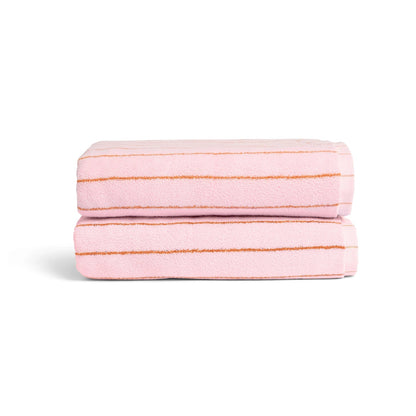 Bath Sheet Pin Stripe Fleur
