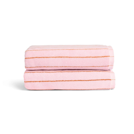 Bath Sheet Pin Stripe Fleur